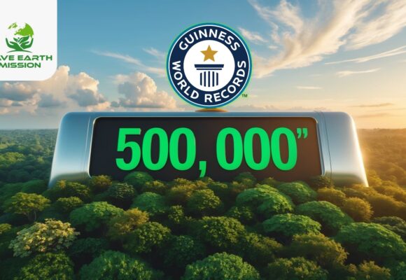 Save Earth Mission Breaks Guinness World Record with Historic Tree Plantation Drive